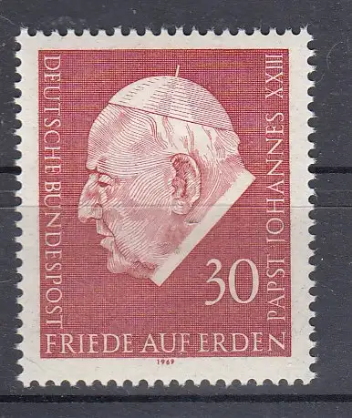 Bundesrep. Deutschland  Nr 609 Postfrisch / **