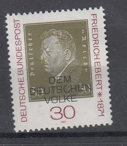 Bundesrep. Deutschland  Nr 659 Postfrisch / **