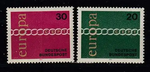 Bundesrep. Deutschland  Nr 675/76 Postfrisch / **