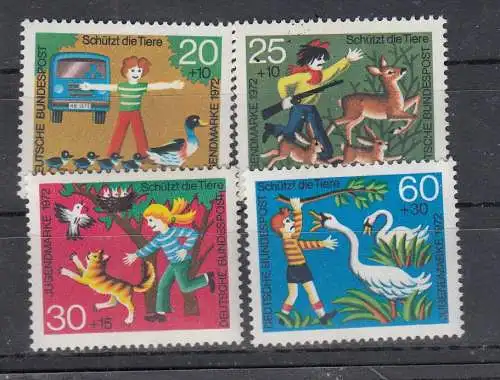 Bundesrep. Deutschland  Nr 711/14 Postfrisch / **