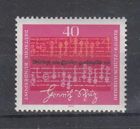 Bundesrep. Deutschland  Nr 741 Postfrisch / **