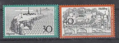 Bundesrep. Deutschland  Nr 746/47 Postfrisch / **