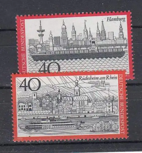 Bundesrep. Deutschland  Nr 761/62 Postfrisch / **