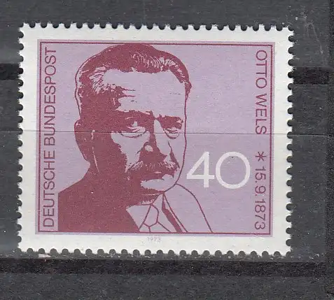 Bundesrep. Deutschland  Nr 780 Postfrisch / **