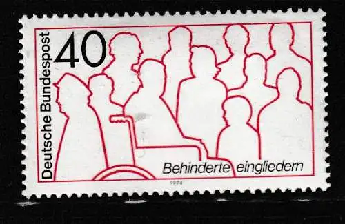 Bundesrep. Deutschland  Nr 796 Postfrisch / **