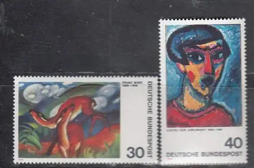 Bundesrep. Deutschland  Nr 798/99 Postfrisch / **