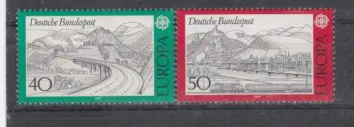 Bundesrep. Deutschland  Nr 934/35 Postfrisch / **