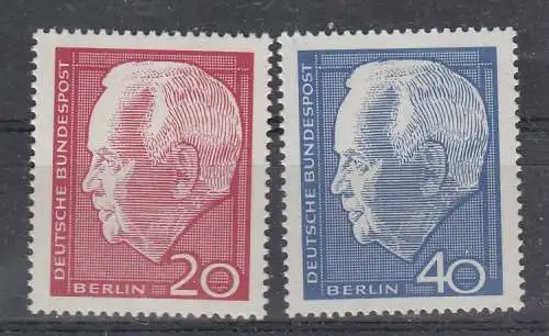 Bundesrep. Deutschland  Nr 234/35 Postfrisch / **