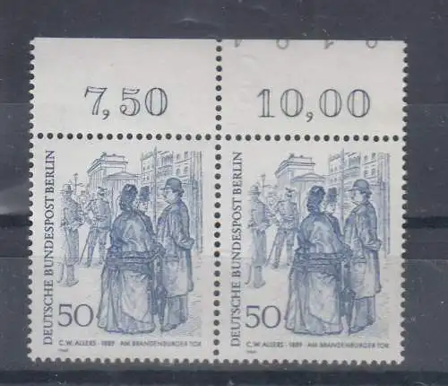 Bundesrep. Deutschland  Nr waag. Paar OR 337 Postfrisch / **