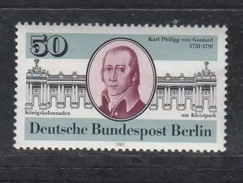 Bundesrep. Deutschland  Nr 639 Postfrisch / **