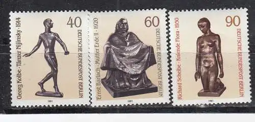 Bundesrep. Deutschland  Nr 655/57 Postfrisch / **