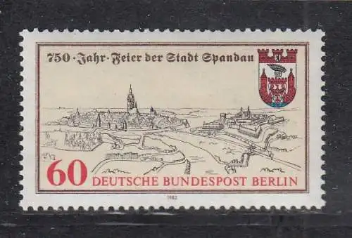 Bundesrep. Deutschland  Nr 659 Postfrisch / **