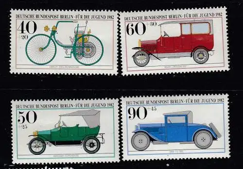 Bundesrep. Deutschland  Nr 660/63 Postfrisch / **