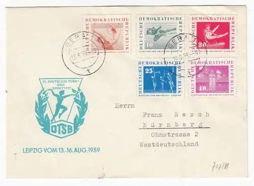DDR  Nr FDC 707/11