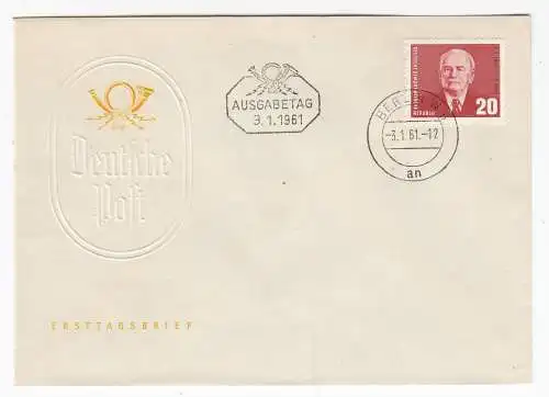 DDR  Nr FDC 807