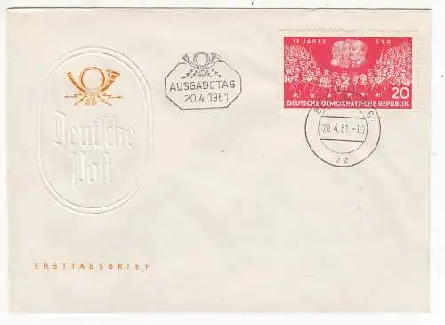 DDR  Nr FDC 821
