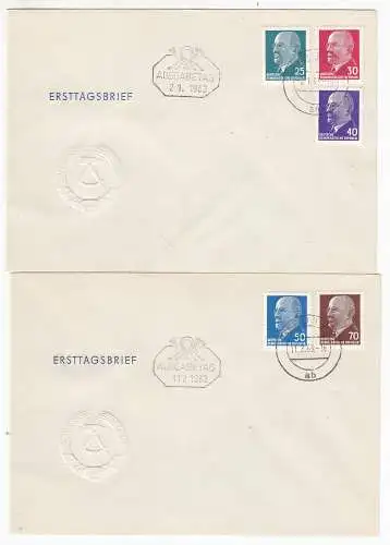 DDR  Nr FDC 934/38