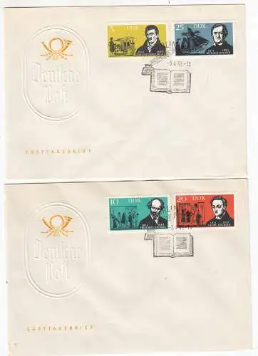 DDR  Nr FDC 952/55