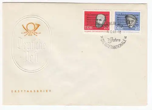 DDR  Nr FDC 966/67
