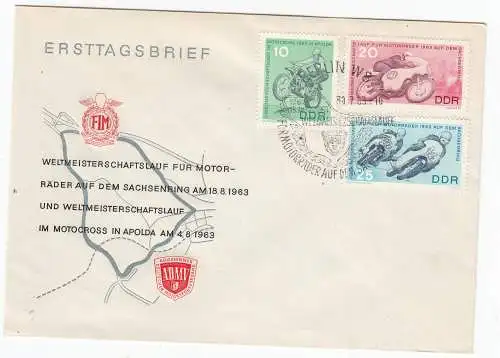 DDR  Nr FDC 972/74