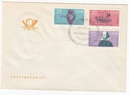DDR  Nr FDC 1009/11