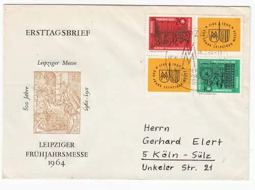 DDR  Nr FDC 1012/13