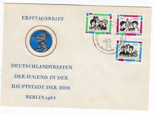 DDR  Nr FDC 1022/24