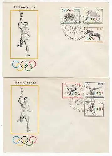 DDR  Nr FDC 1033/38