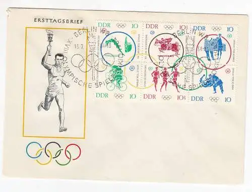 DDR  Nr FDC 1039/44