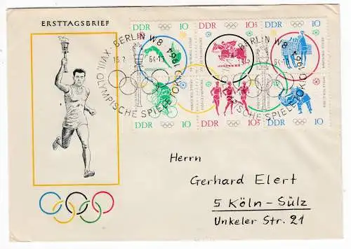 DDR  Nr FDC 1039/44