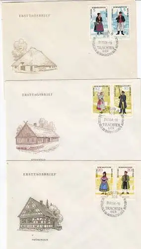 DDR  Nr FDC 1074/79