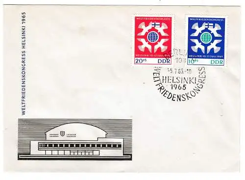 DDR  Nr FDC 1122/23