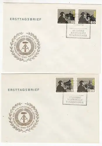 DDR  Nr FDC 1161/64