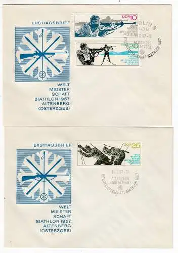 DDR  Nr FDC 1251/53