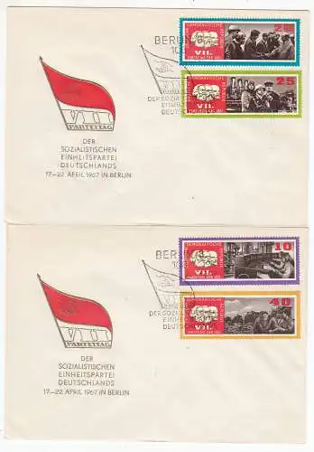 DDR  Nr FDC 1258/61