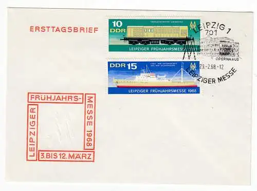 DDR  Nr FDC 1349/50