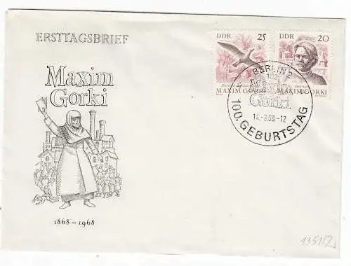 DDR  Nr FDC 1351/52