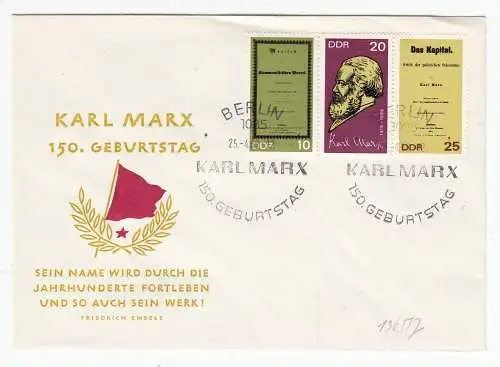 DDR  Nr FDC 1365/67A