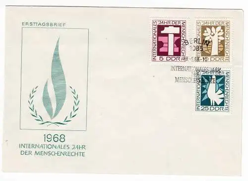 DDR  Nr FDC 1368/70