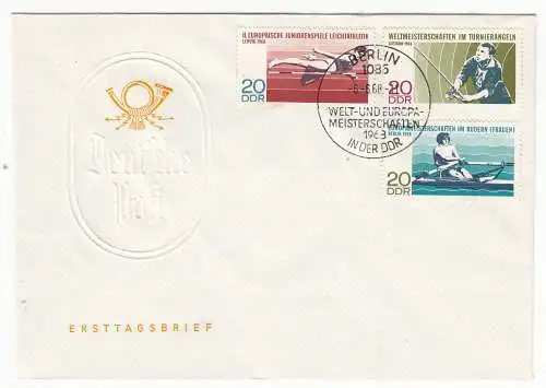 DDR  Nr FDC 1372/74