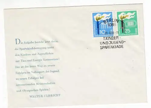 DDR  Nr FDC 1375/76