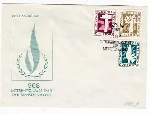 DDR  Nr FDC 1368/70