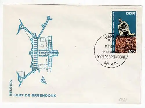 DDR  Nr FDC 1410