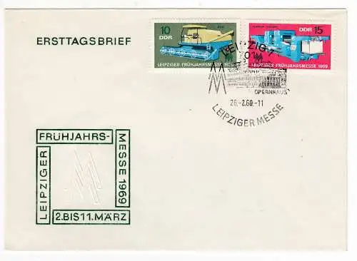 DDR  Nr FDC 1448/49
