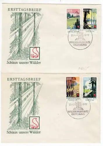 DDR  Nr FDC 1462/65