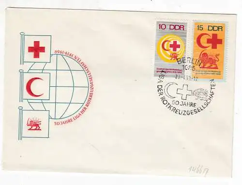 DDR  Nr FDC 1466/67