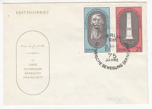 DDR  Nr FDC 1489/90