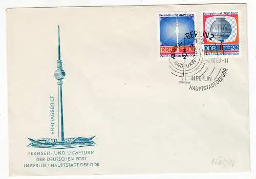 DDR  Nr FDC 1509/10