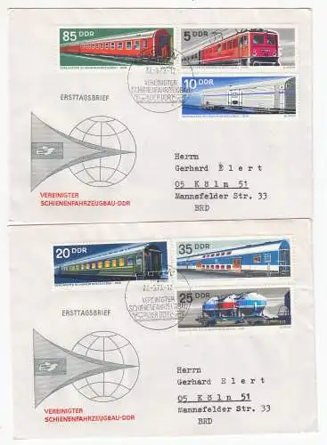 DDR  Nr FDC 1844/49