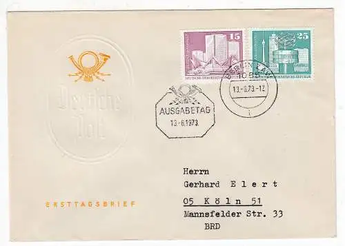 DDR  Nr FDC 1854/54